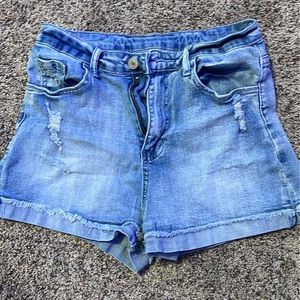 size medium jegging shorts from shein